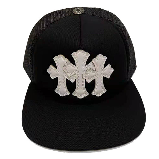 Chrome Hearts Cross Patch Premium Trucker Hat