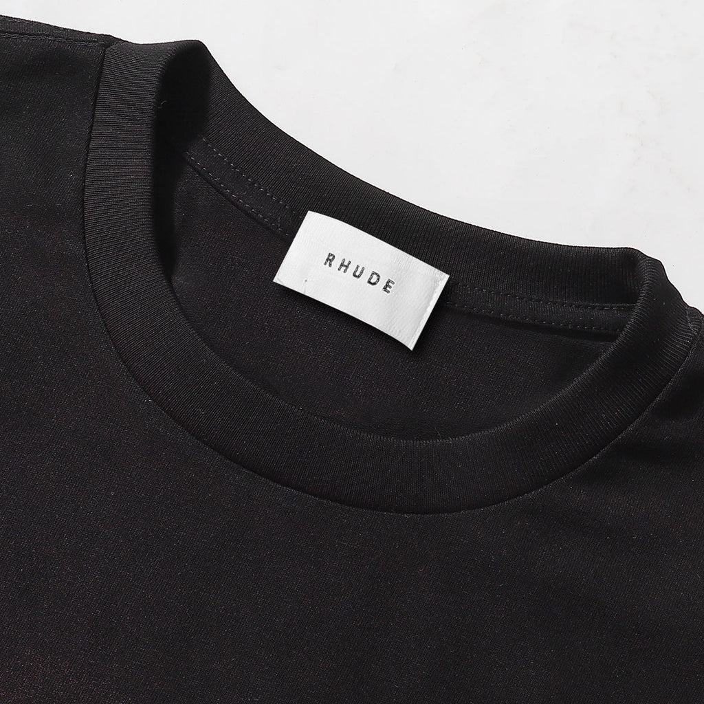 Rhude Split Petrol Logo Tee